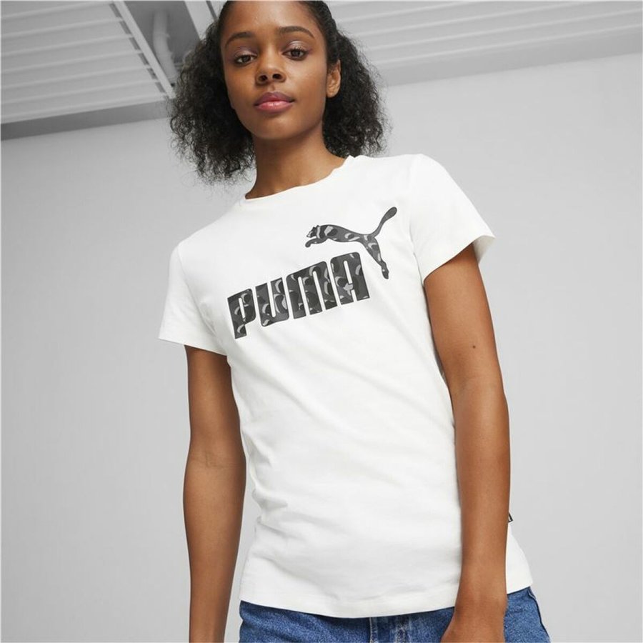 Kortrmet T-shirt til Kvinder Puma ESS+ ANIMAL Graphic #5