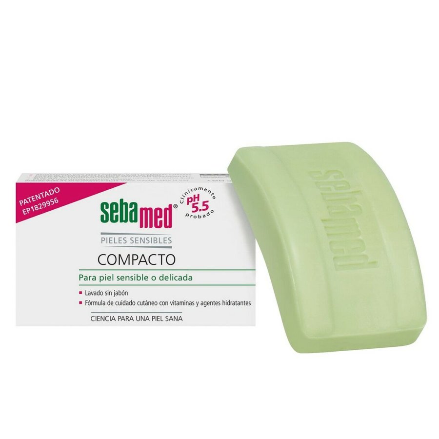 Gel Bar Sebamed Compacto Uden Sbe Flsom hud 150 g #1