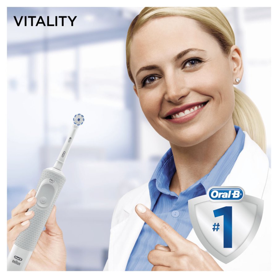 Elektrisk tandbrste Oral-B VITALITY 100 SENTIVE ULTRA THIN #4