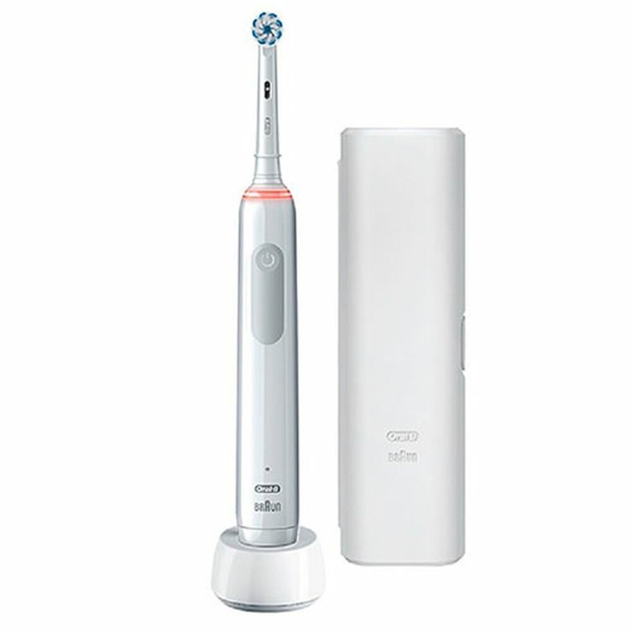 Elektrisk tandbrste Oral-B Pro 3500 Hvid #1
