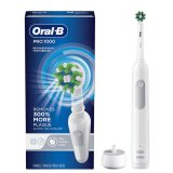 Elektrisk tandbrste Oral-B PRO 1 Hvid #1