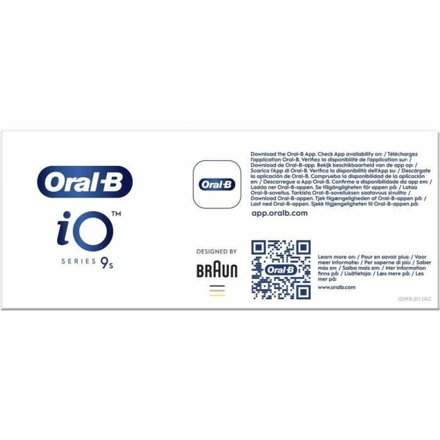 Elektrisk tandbrste Oral-B Serie iO9s (2 Dele) (2 enheder) #3