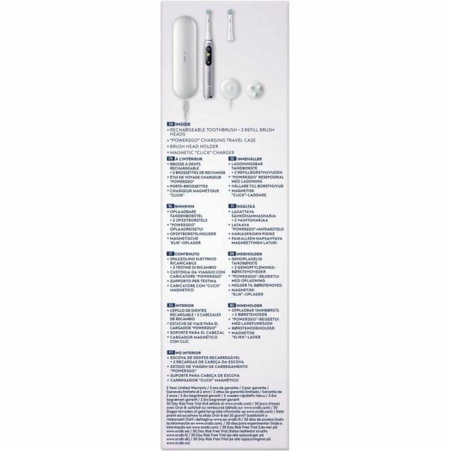 Elektrisk tandbrste Oral-B Serie iO9s (2 Dele) (2 enheder) #4