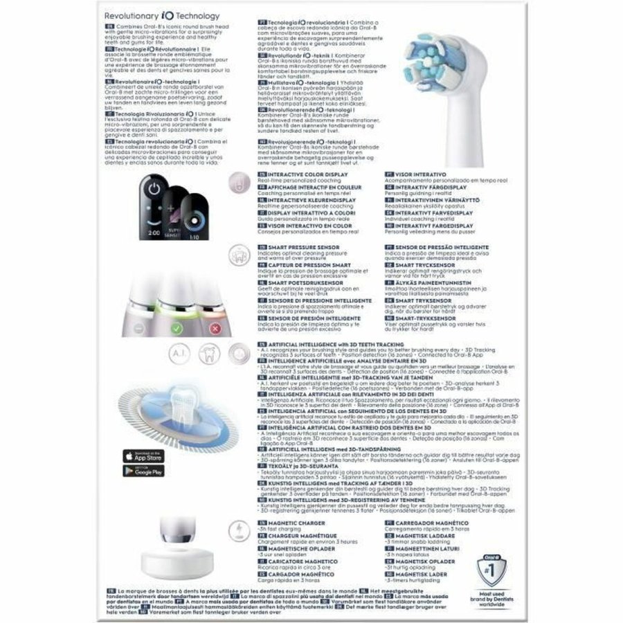 Elektrisk tandbrste Oral-B Serie iO9s (2 Dele) (2 enheder) #6