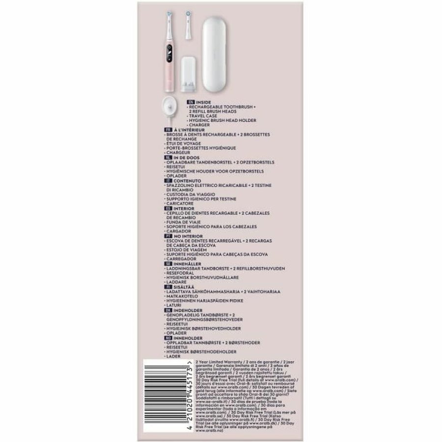 Elektrisk tandbrste Oral-B Serie iO6n Pink #4