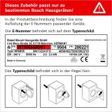 Vaskepose BOSCH WTZ11400 Hvid #26