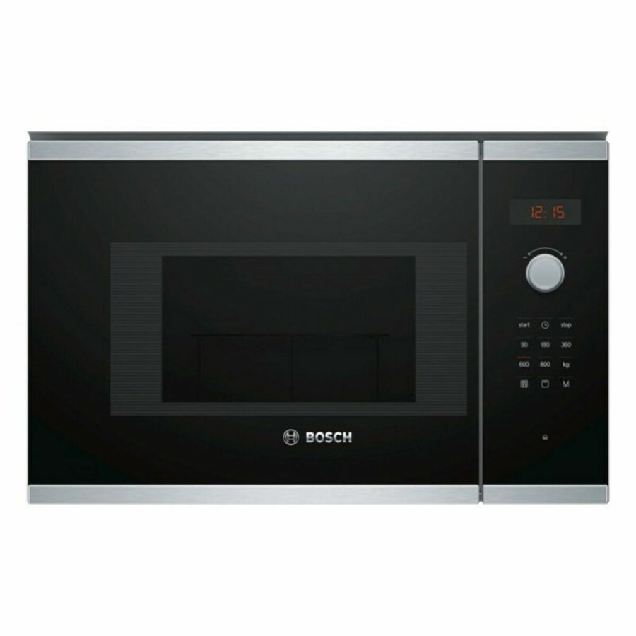 Mikroblgeovnen med Grill BOSCH BEL523MS0 20 L LED 1270W Sort Sort/Slvfarvet Slvfarvet 800 W 20 L #1