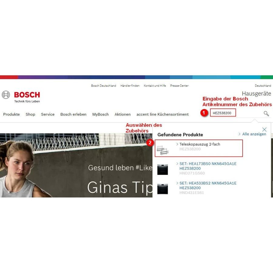 Multifunktions-ovn BOSCH HEZ538000 #5