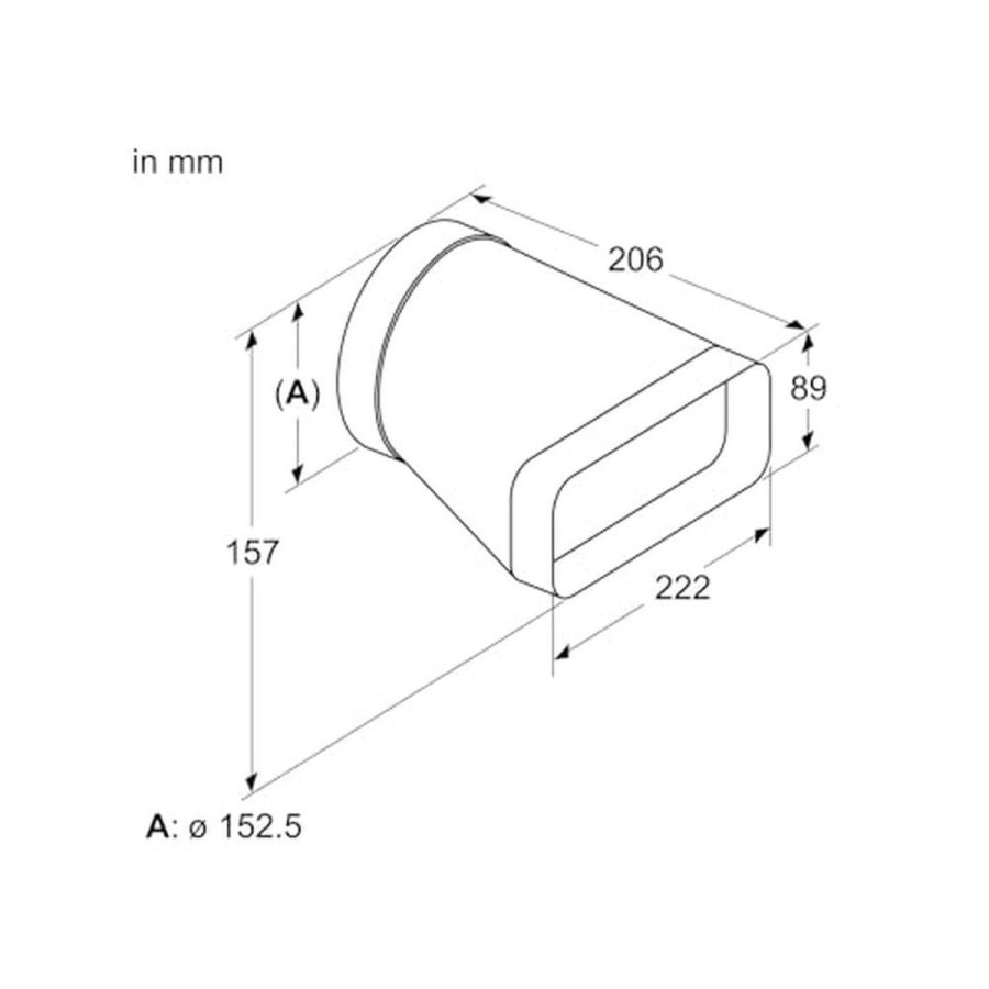 Adapter BOSCH HEZ9VDSI0 Sort #5
