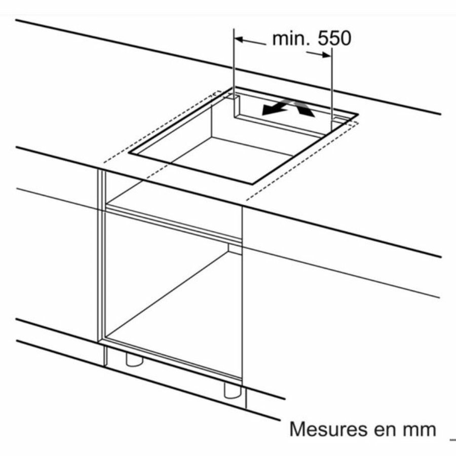 Induktionsplade BOSCH PUC611AA5E 60 cm 4600 W #3