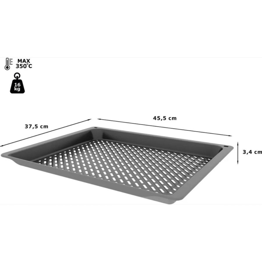 Bageform BOSCH HEZ629070 Antracit Metal (4,5 cm) (37,4 cm) #6