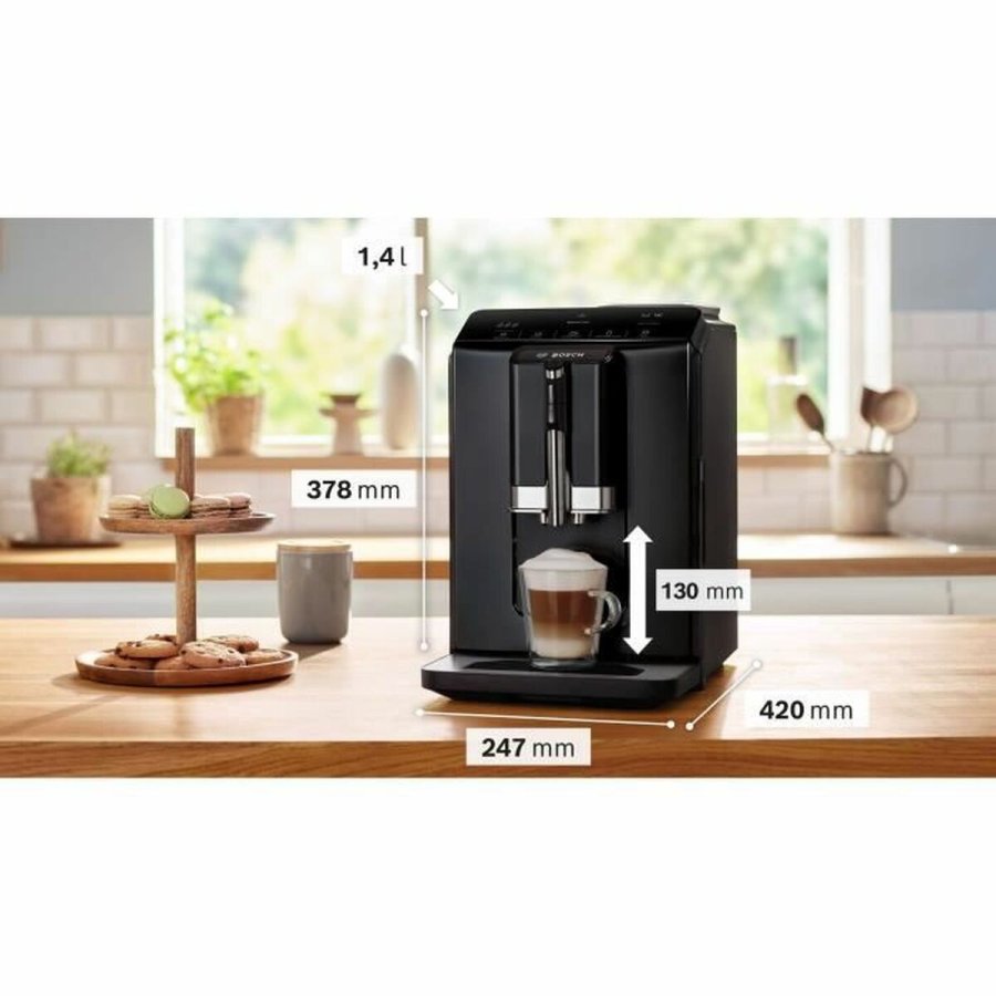 Superautomatisk kaffemaskine BOSCH TIE20119 Sort 1300 W 1,4 L #4