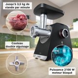 Kdhakker BOSCH Serie 6 MFWS640B Sort Rustfrit stl Plastik 500 W 350 ml 1,3 Kg/min #3