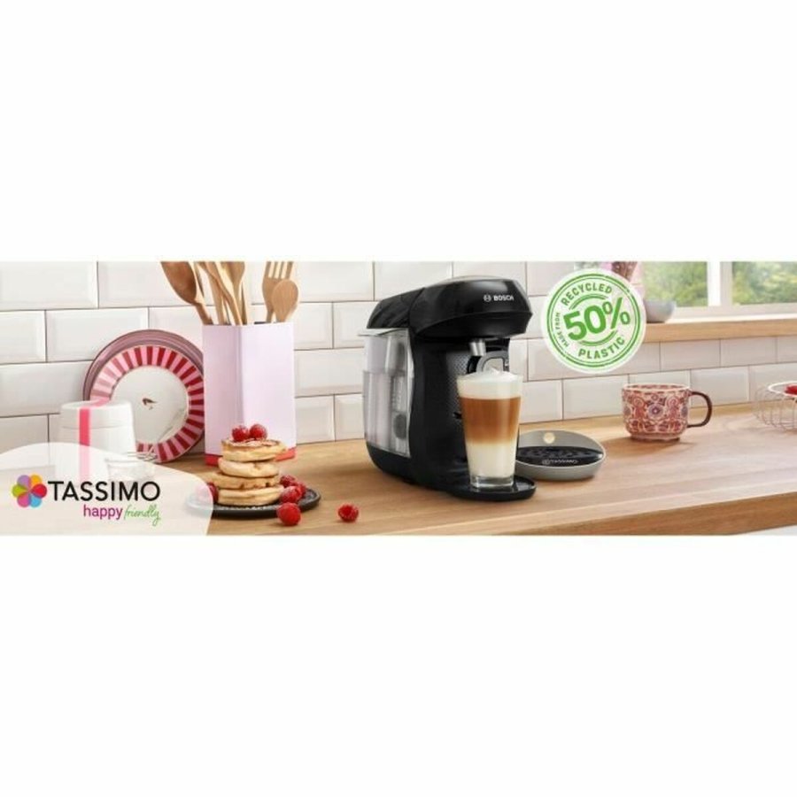 Kapselkaffemaskine BOSCH TAS109E Sort 1400 W 3.5 BAR 700 ml #3