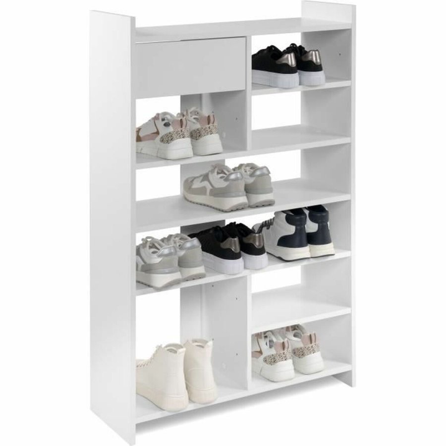 Skostativ MNSTER Hvid Rektangulr 71,5 x 25 x 109 cm #17