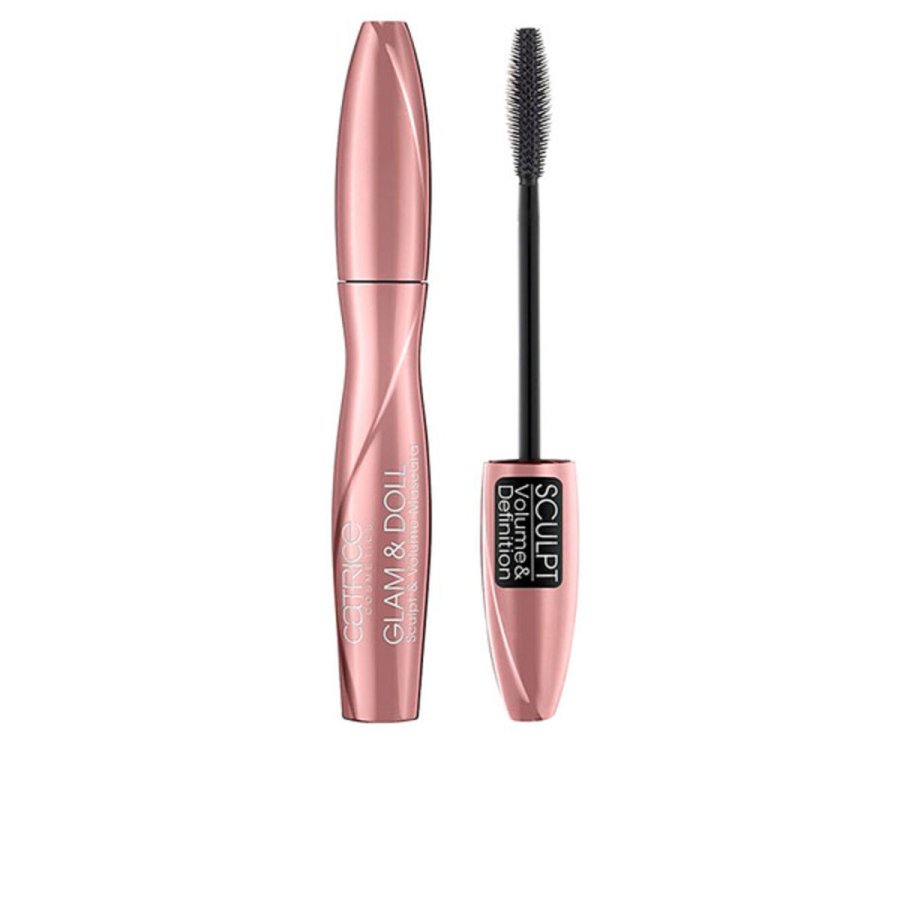 Mascara med Ekstra Volumen Effekt til jenvipper Catrice Glam & Doll N 010 Sort (9,5 ml) #1