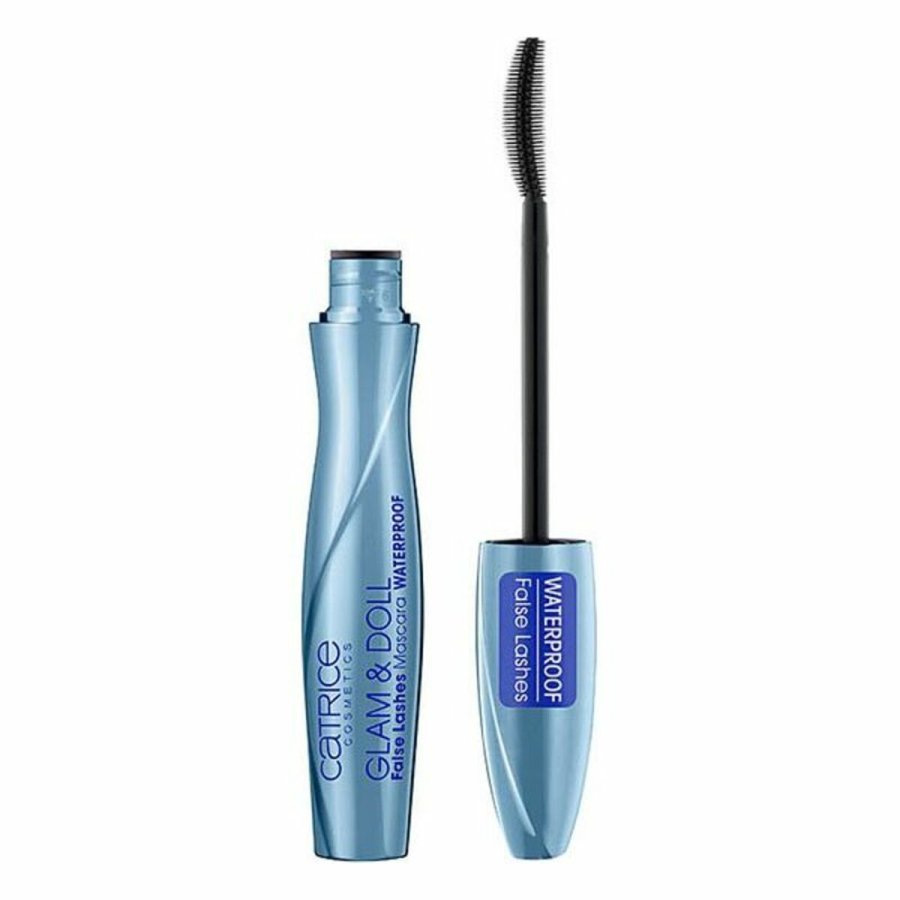 Mascara med Ekstra Volumen Effekt til jenvipper GLAM&DOLL false lashes Catrice (10 ml) waterproof Sort #1