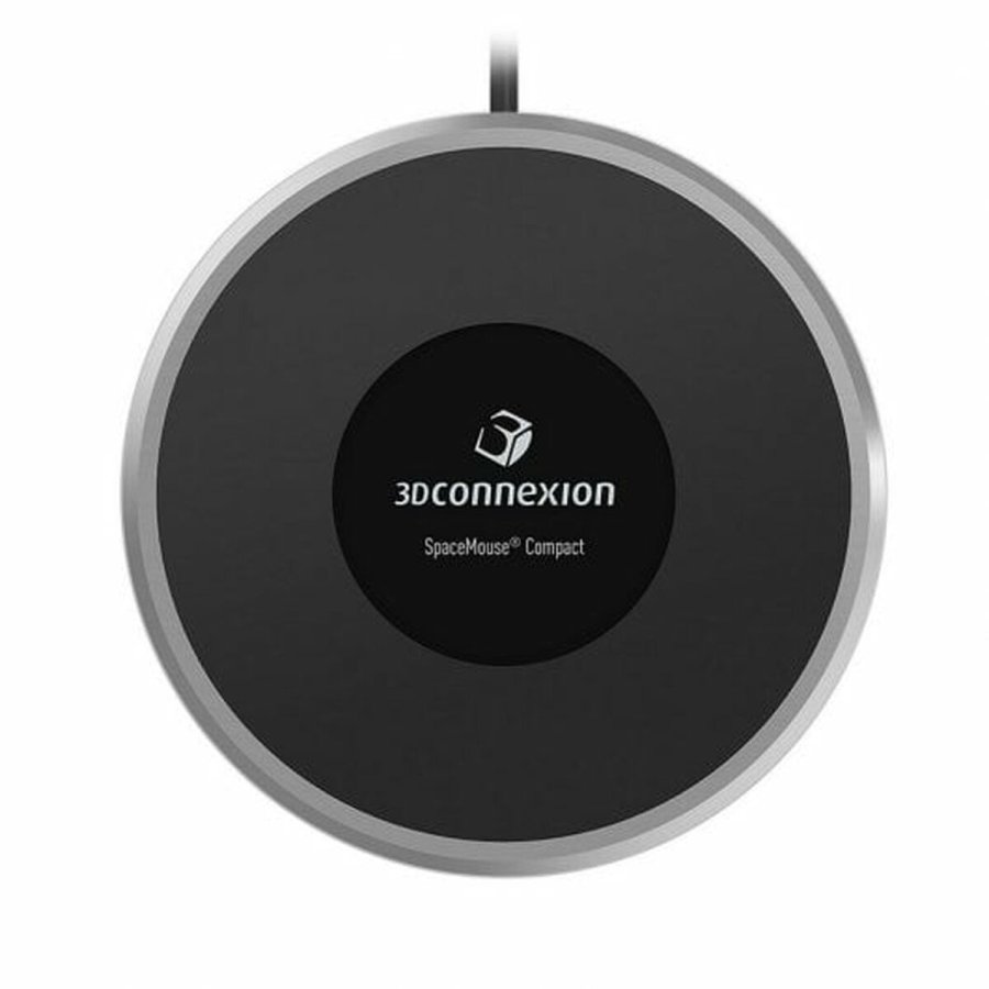 Mus 3Dconnexion 1802656 Sort Sort/Gr #4