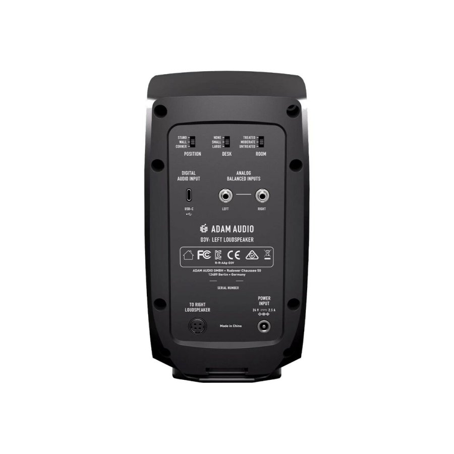 Brbare Bluetooth-hjttalere Adam Audio ADAM D3V BK #5