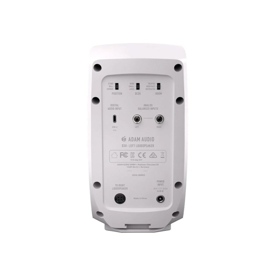 Brbare Bluetooth-hjttalere Adam Audio ADAM D3V WH #5