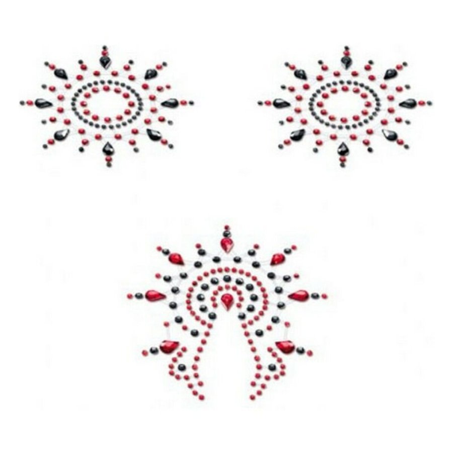 Gloria S�t Sort & R�d Mystim (3 pcs) #1