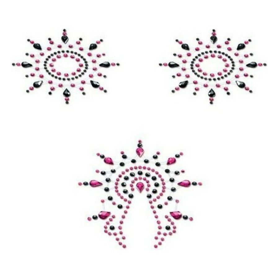 Gloria S�t Sort & Pink Mystim (3 pcs) #1