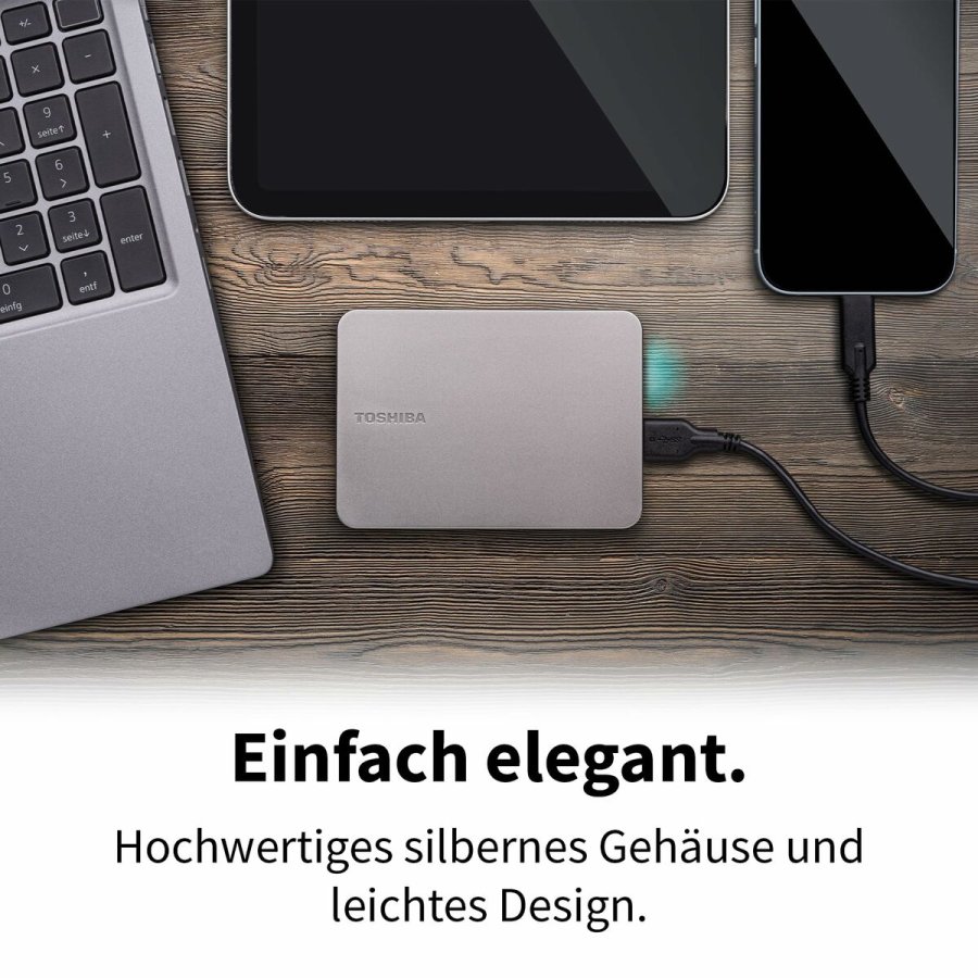 Ekstern harddisk Toshiba HDTX210ESCAA Gr Magnetisk #6