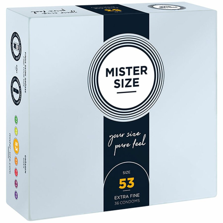 Kondomer Mister Size  5,3 cm (36 pcs) #1