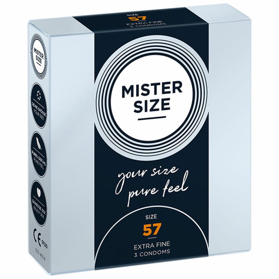 Kondomer Mister Size  5,7 cm (3 pcs) #1