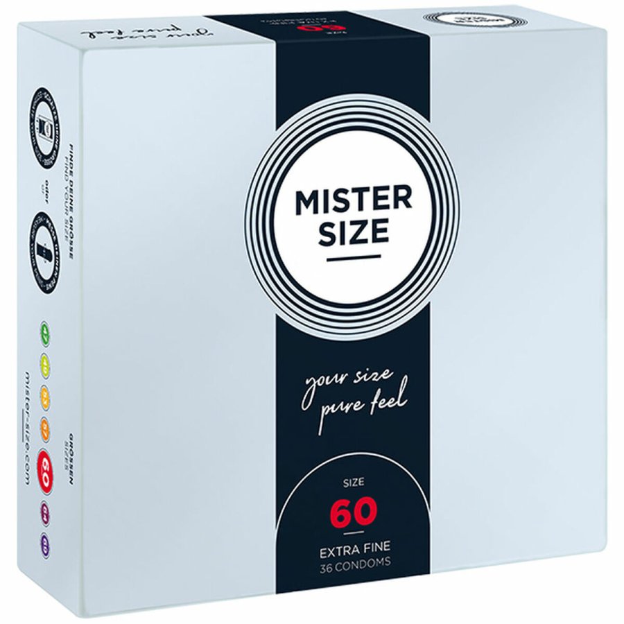 Kondomer Mister Size  6 cm (36 pcs) #1