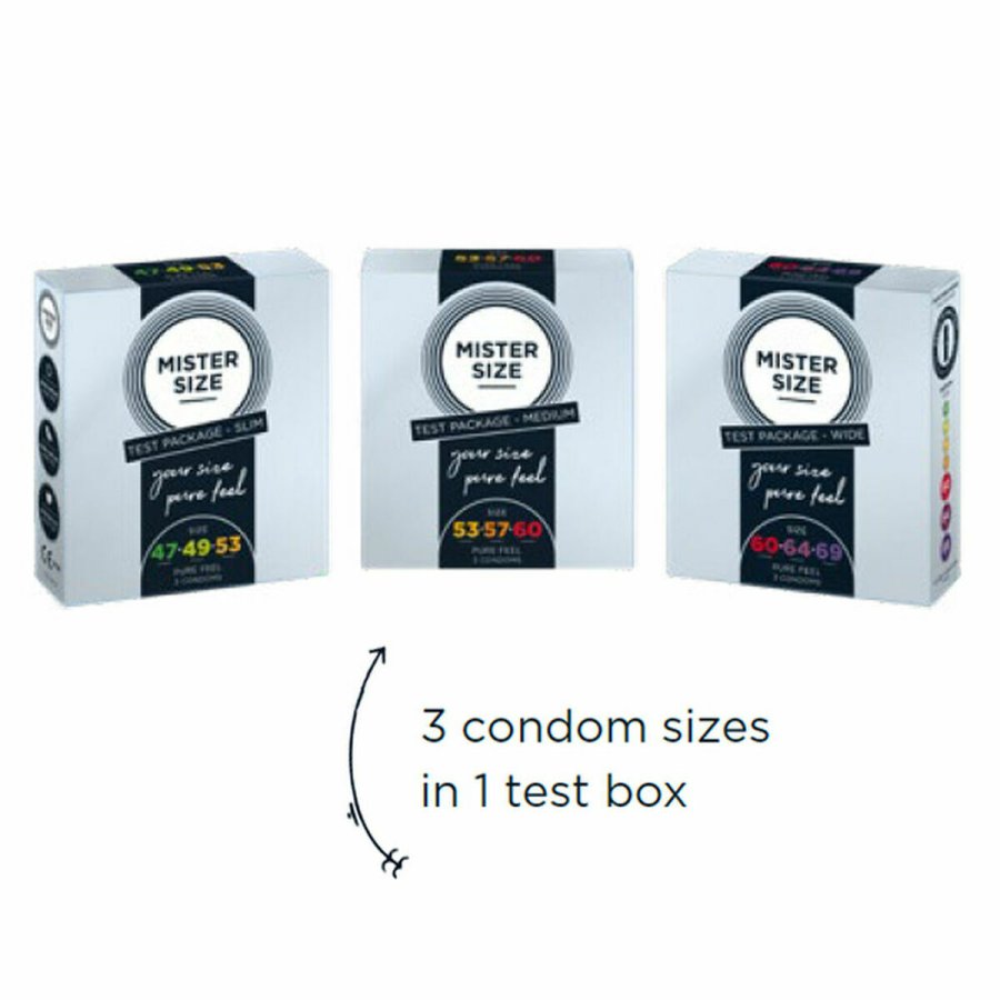 Kondomer Mister Size Test Packege Slim #1