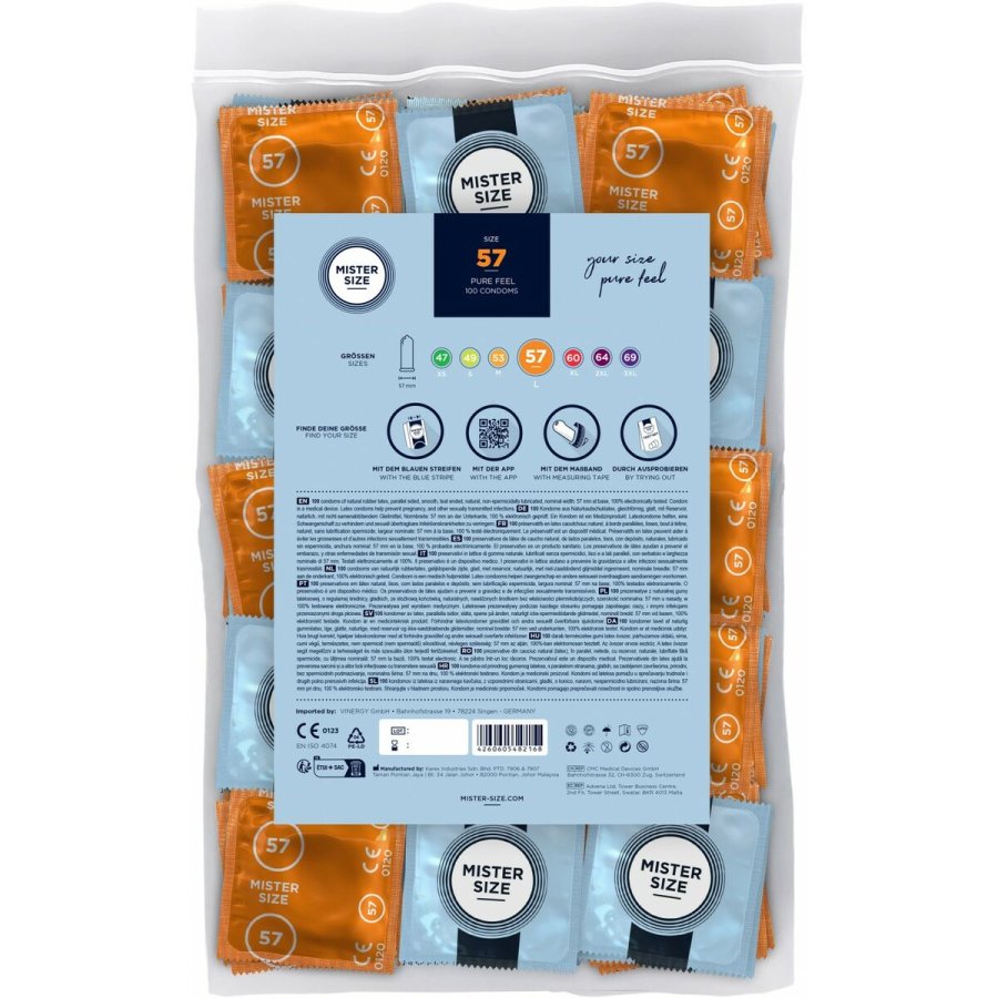 Kondomer Mister Size 100 enheder #3