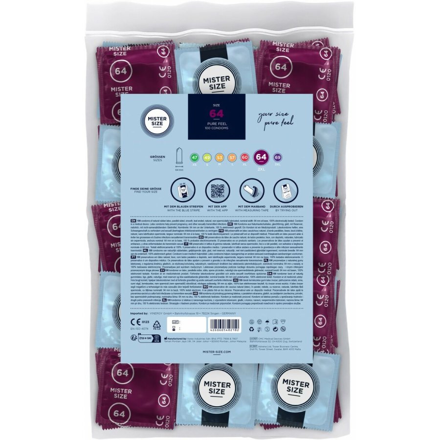 Kondomer Mister Size 100 enheder #3