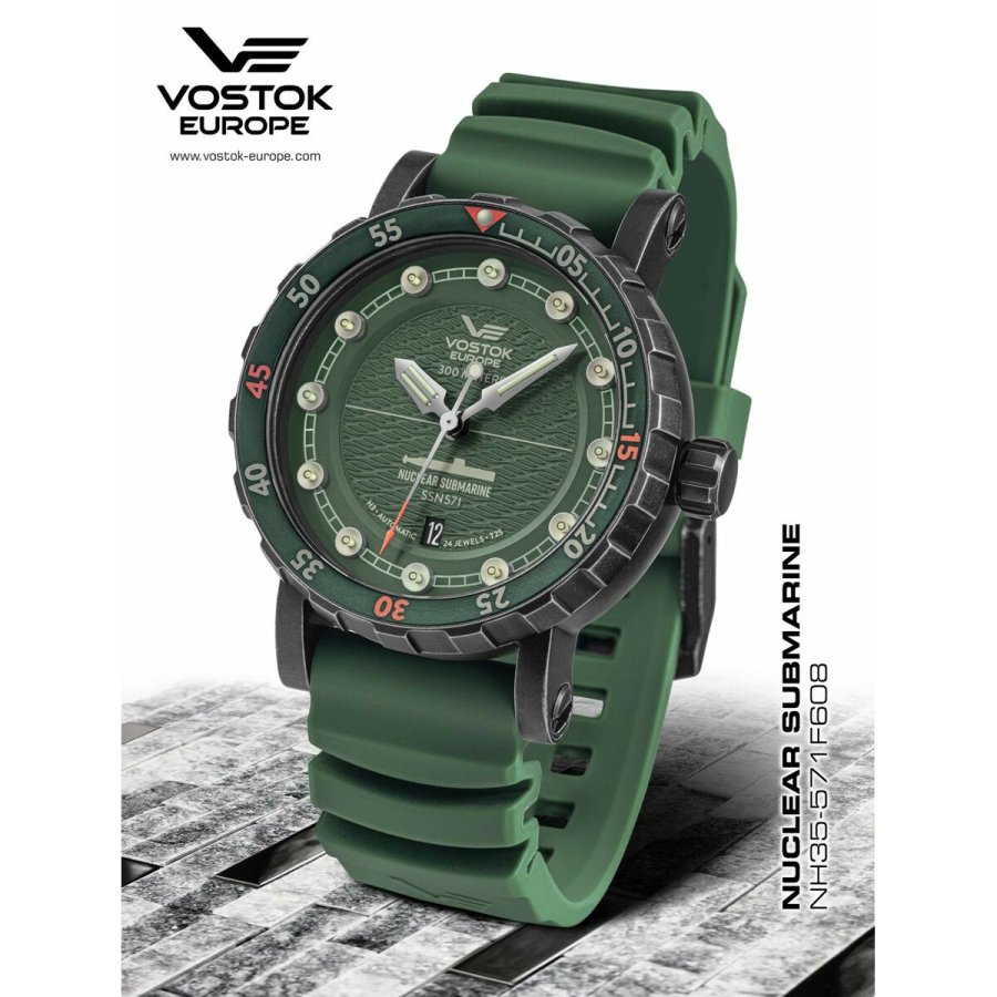 Herreur Vostok NH35A-571F608 Grn #3