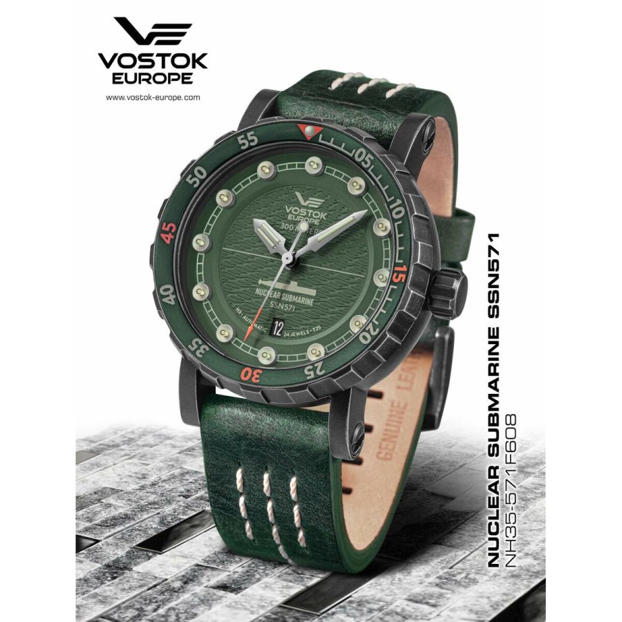 Herreur Vostok NH35A-571F608 Grn #4