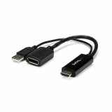 DisplayPort til HDMI-adapter Startech HD2DP                Sort 4K #1