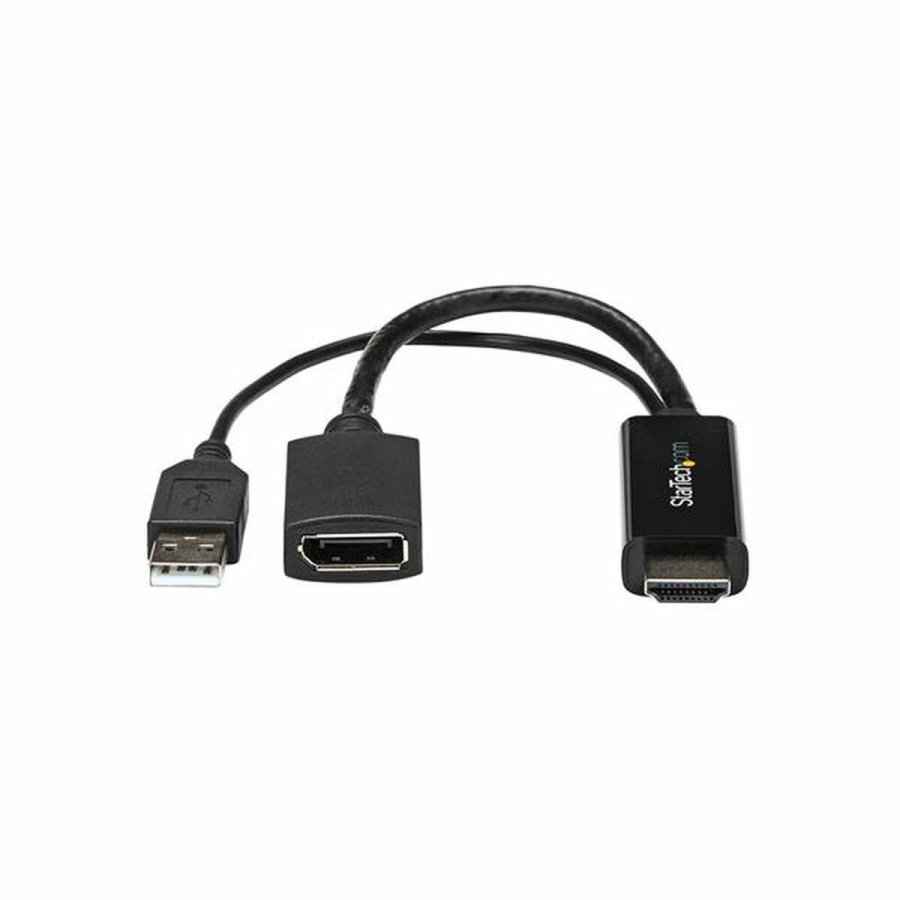 DisplayPort til HDMI-adapter Startech HD2DP                Sort 4K #2
