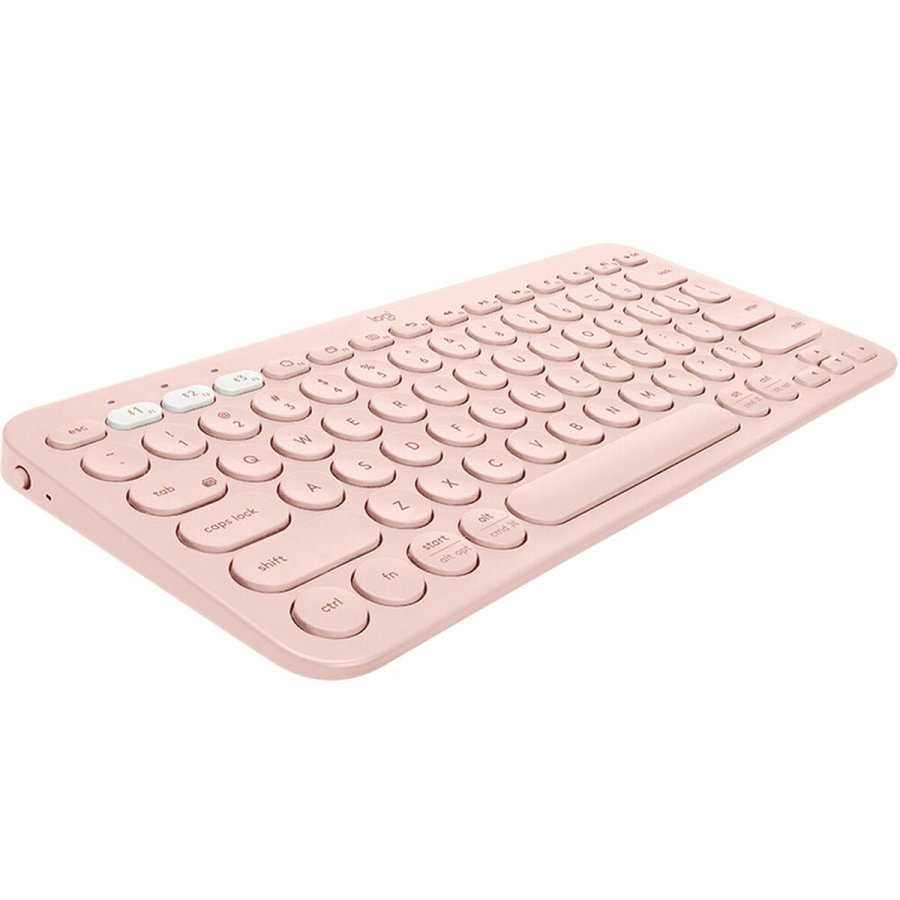 Tr�dl�st tastatur Logitech K380  Pink Spansk qwerty #2