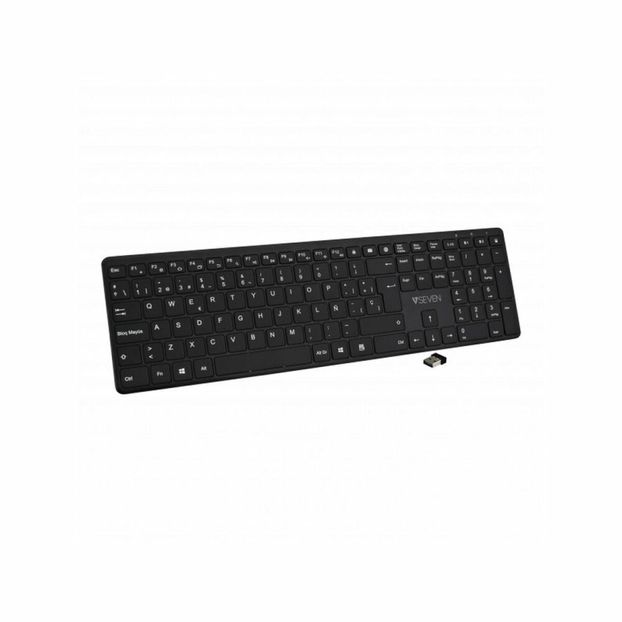 Bluetooth-tastatur V7 KW550 BT Sort Spansk qwerty #3