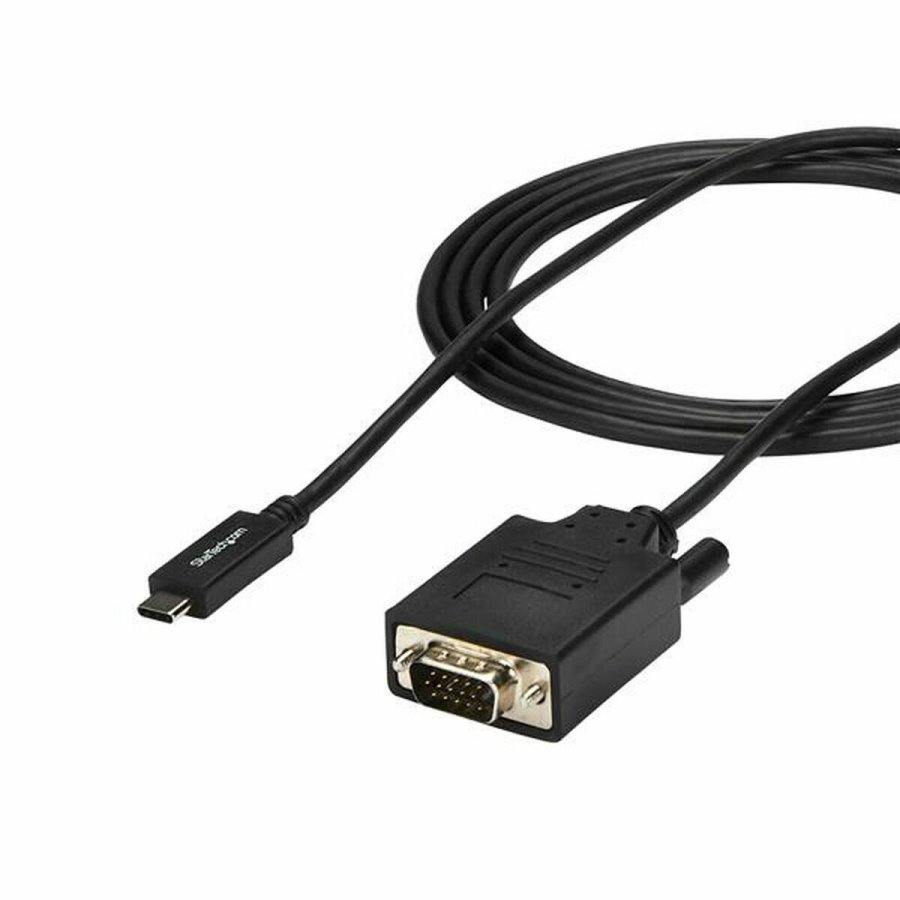 USB C til VGA-kabel Startech CDP2VGAMM2MB         (2 m) Sort #2
