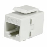 RJ45-Adapter Startech C6KEYCOUPLWH RJ45 Hvid #1