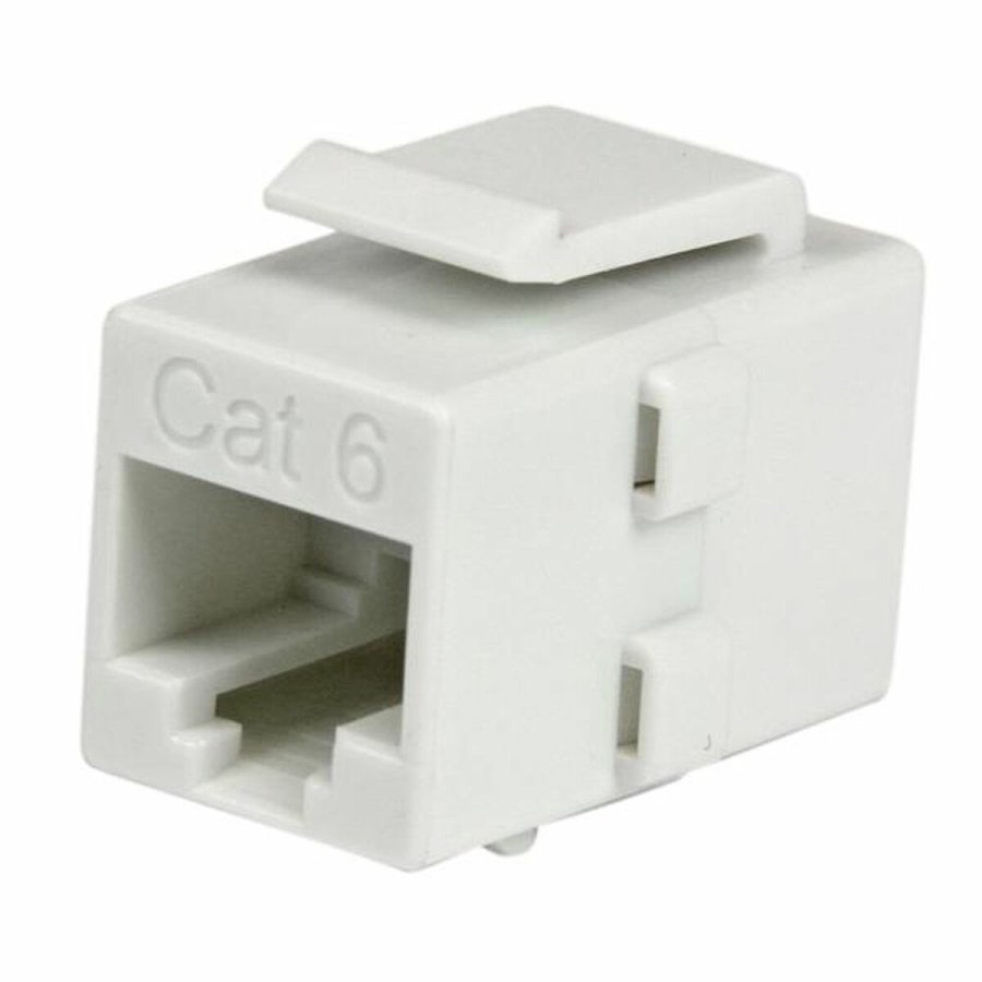RJ45-Adapter Startech C6KEYCOUPLWH RJ45 Hvid #1