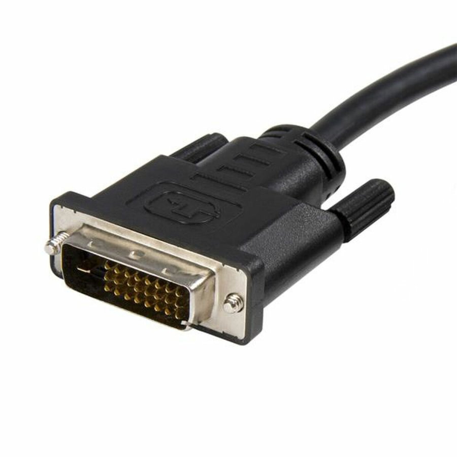 DisplayPort til DVI kabel Startech DP2DVIMM10           Sort #2