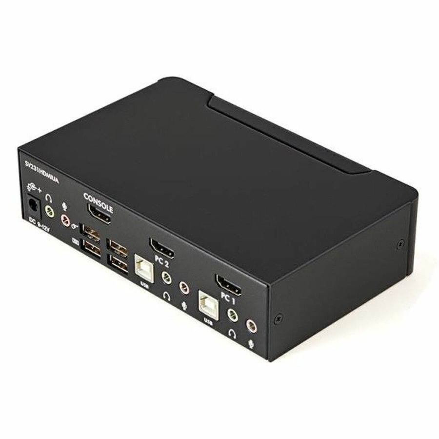 KVM-kontakt Startech SV231HDMIUA FHD HDMI USB Sort #2