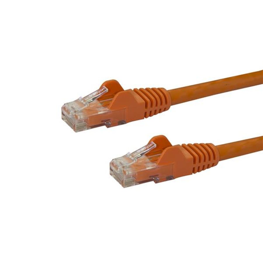 UTP kategori 6 stift netvrkskabel Startech N6PATC10MOR 10 m Orange #1