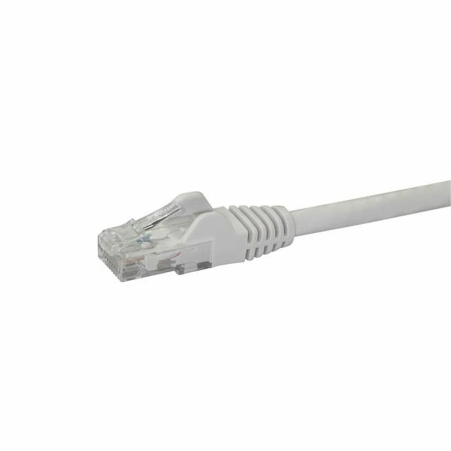 UTP kategori 6 stift netvrkskabel Startech N6PATC10MWH 10 m Hvid #2