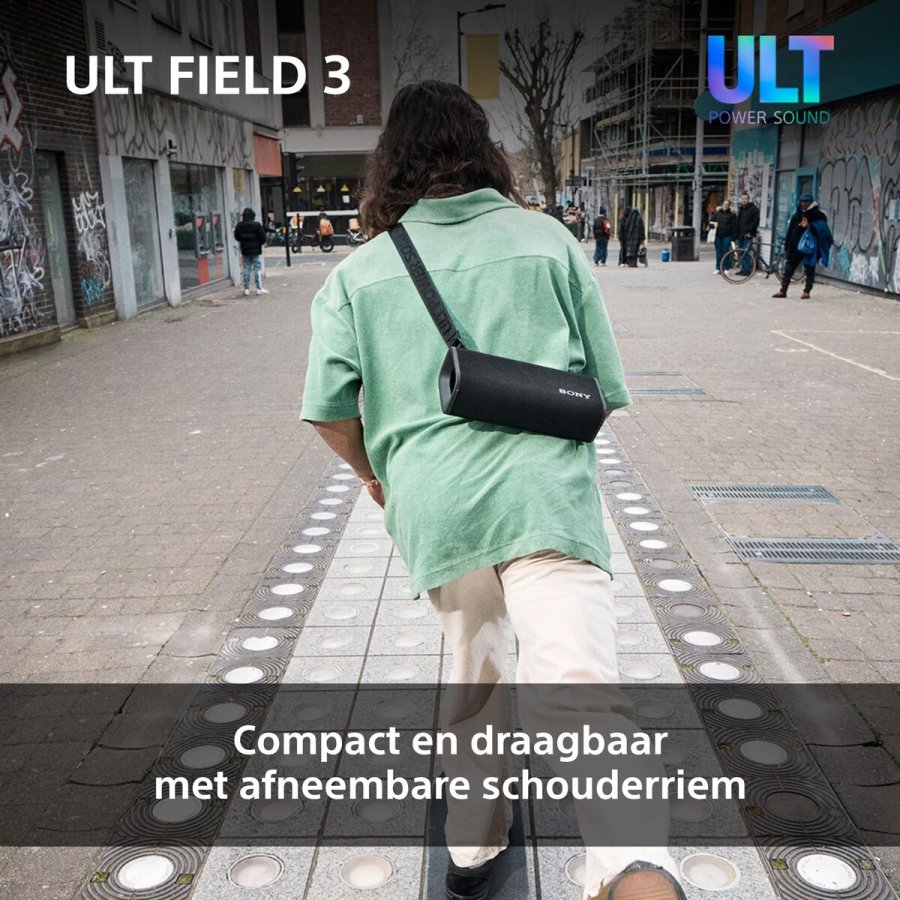 B�rbare Bluetooth-h�jttalere Sony SRSULT30B.CE7 Sort #7