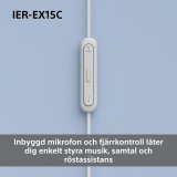 Hovedtelefoner Sony IEREX15CW #7