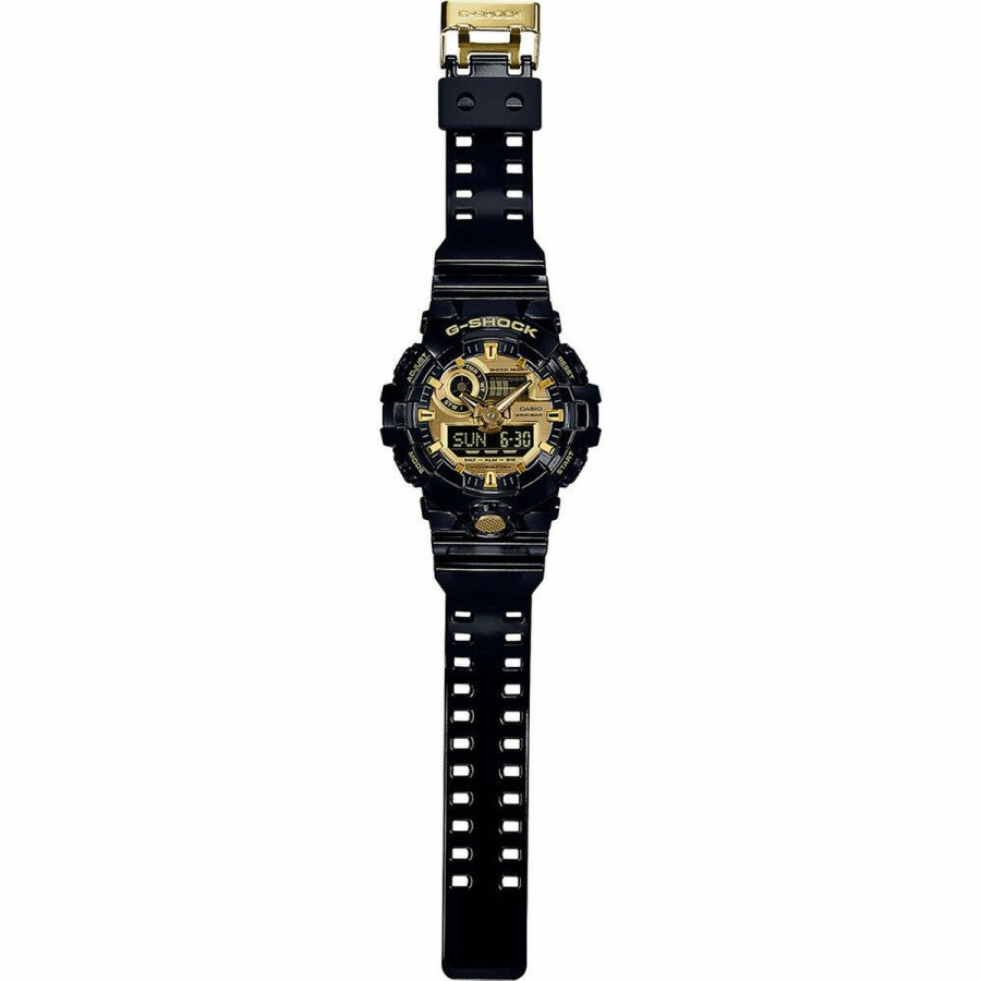 Herreur Casio G-Shock GA-710  49 mm Sort Guld #2