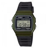 Unisex ur Casio VINTAGE Sort Grn ( 35 mm) #1